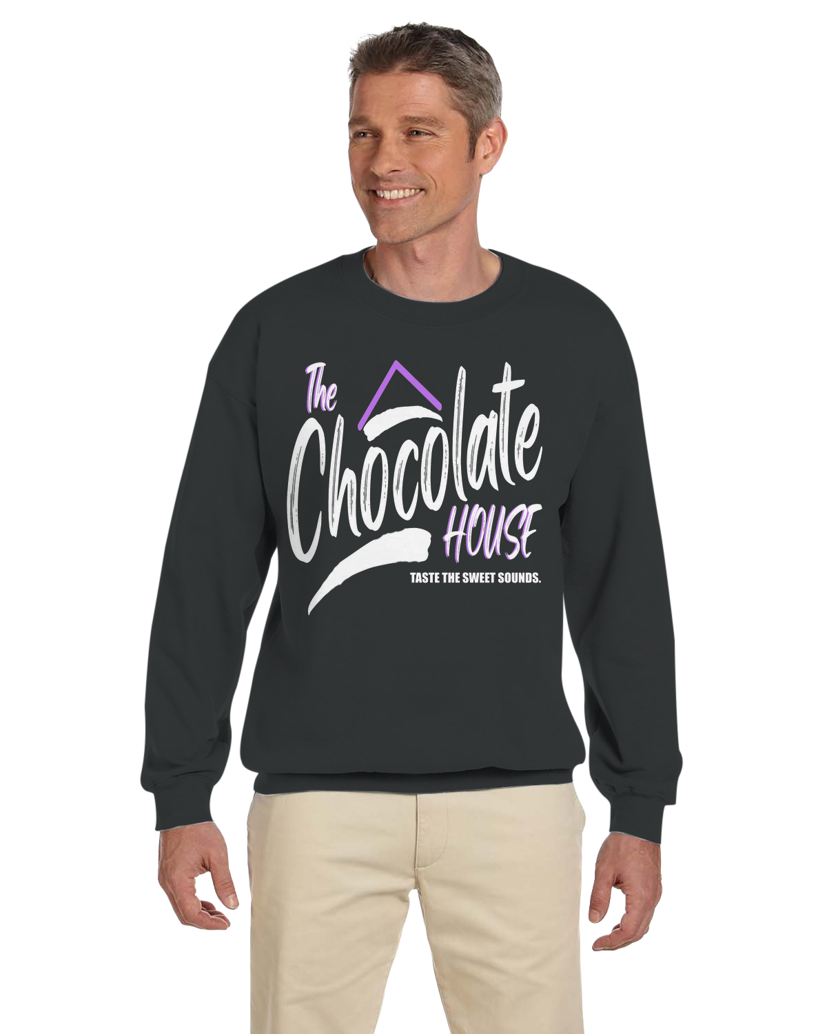 Official Chocolate House (Mens Sized Luxury Crew Neck Fleeces)