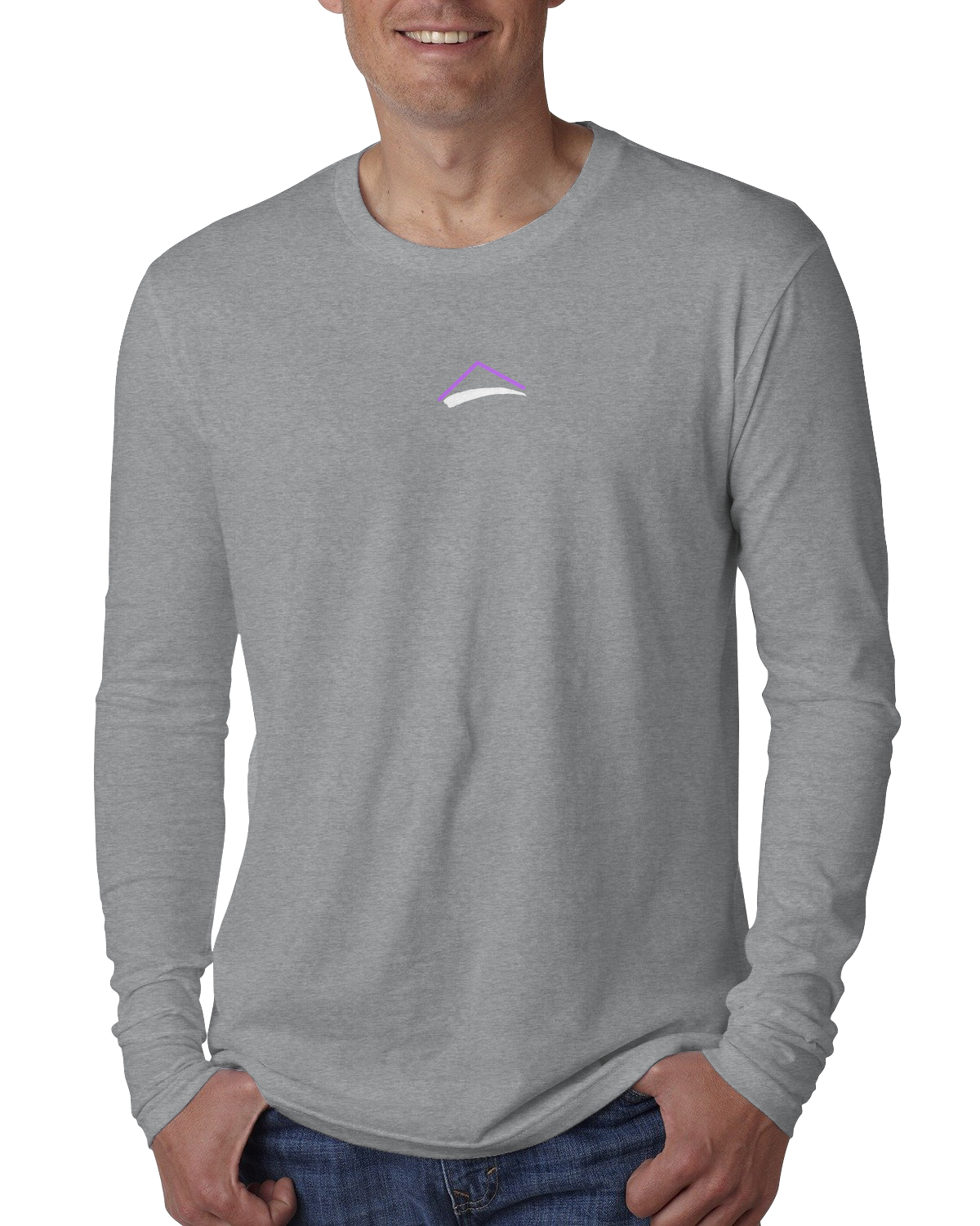 The Chocolate House (Unisex Luxury Fitted Long Sleeve Tee)