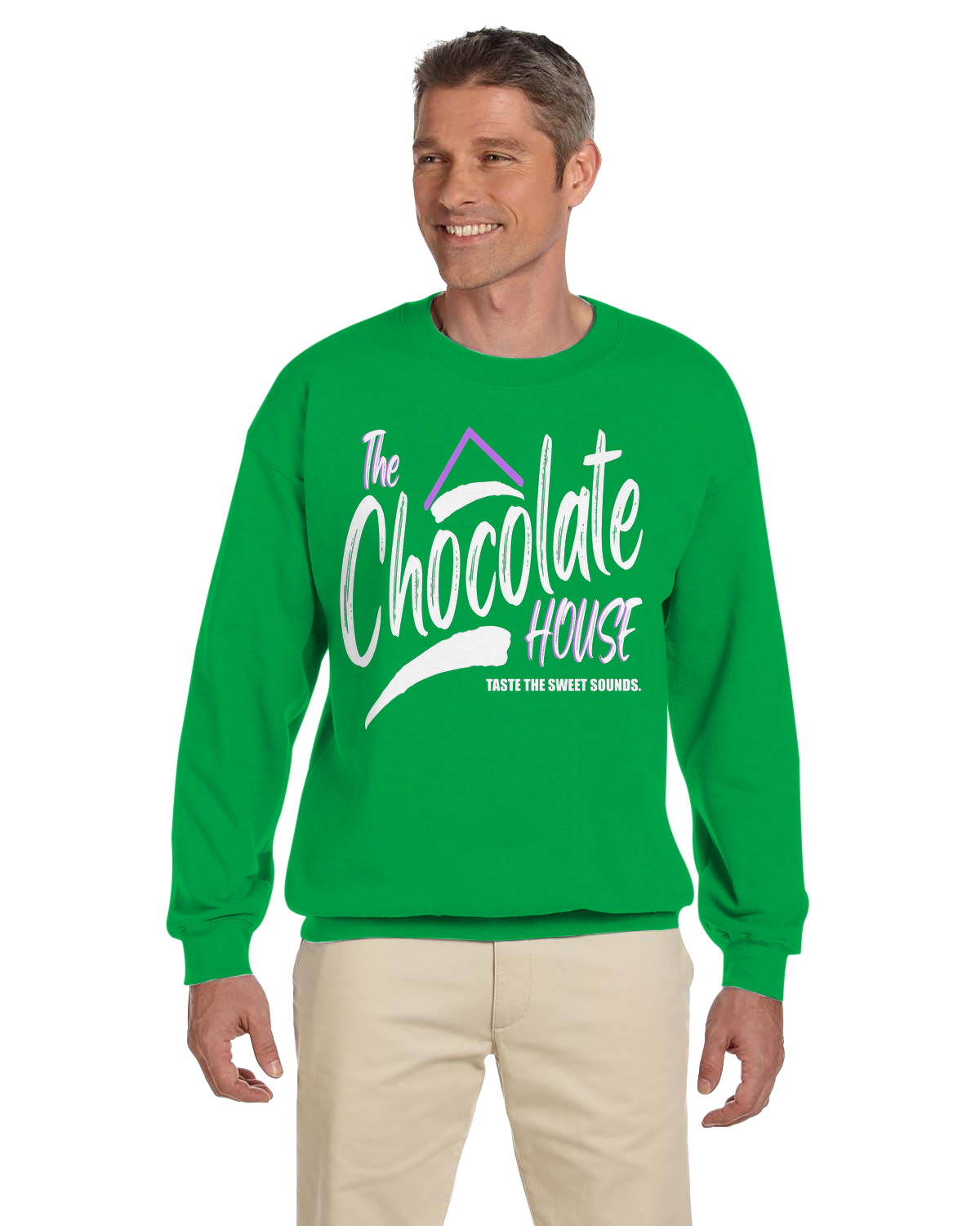 Official Chocolate House (Mens Sized Luxury Crew Neck Fleeces)