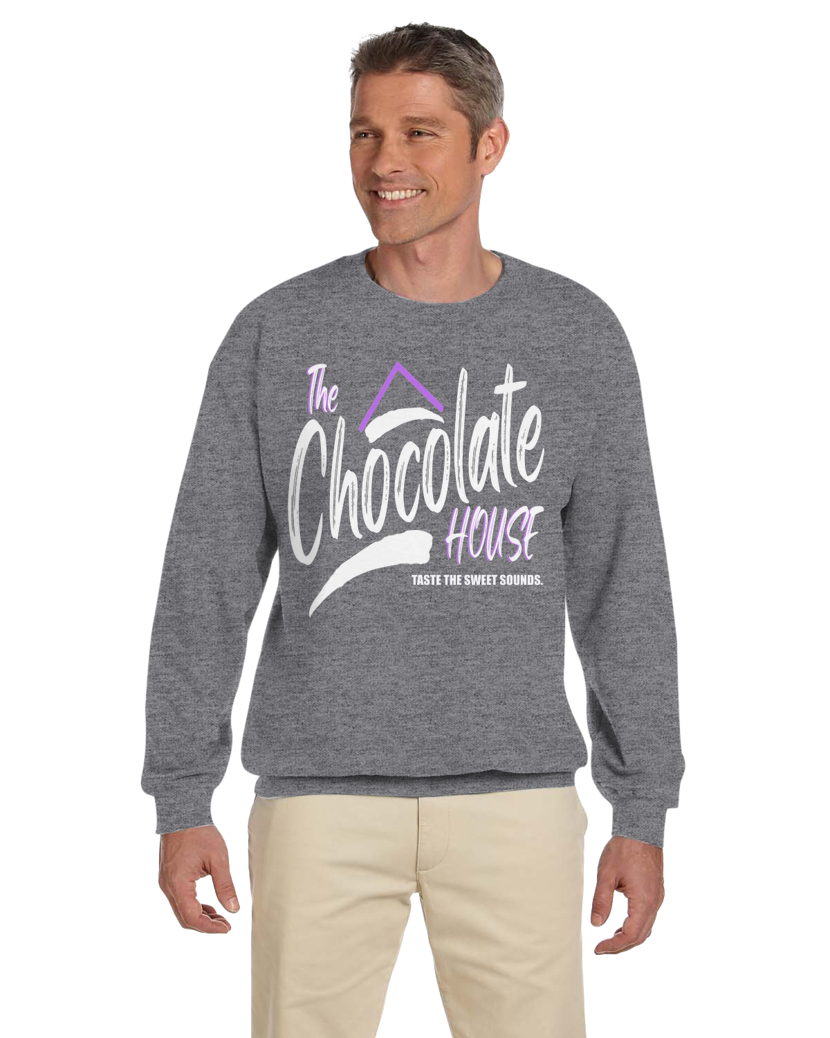 Official Chocolate House (Mens Sized Luxury Crew Neck Fleeces)